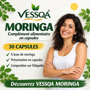 Découverte de VESSQA Moringa, complément alimentaire en capsules
