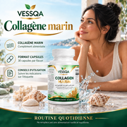 VESSQA Collagène Marin — format 30 capsules et conseils d’utilisation selon l’étiquette