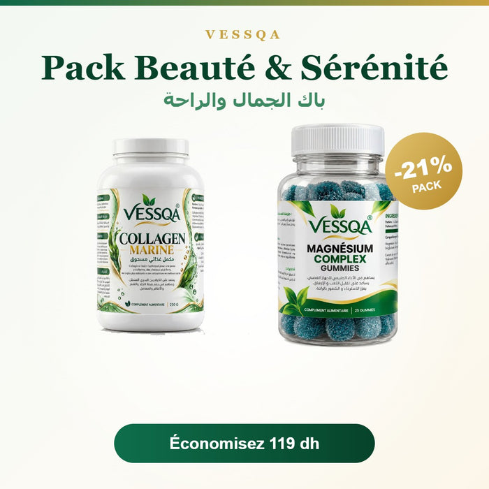 VESSQA Pack Beauté & Sérénité – باك الجمال والراحة