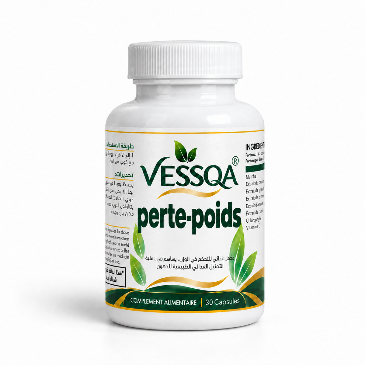 VESSQA Perte de poids – 30 capsules